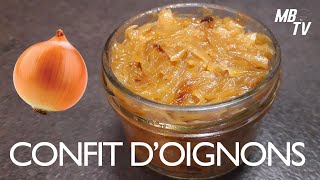 Recette Confit dOignons [upl. by Obadias]