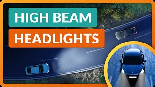 How to Use High Beams  Car Lights Explained [upl. by Refeinnej919]