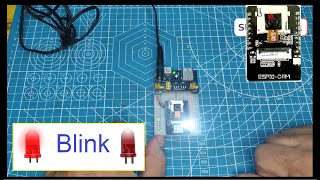 📹Esp32 CAM👉 BLINK😱 encendido y apagado del led integrado [upl. by Kaden257]