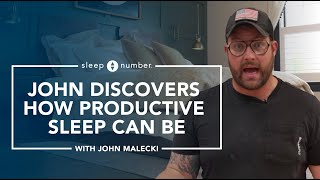 John Malecki Discovers How Productive Sleep Can Be [upl. by Appleby237]