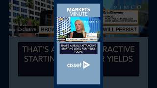 Markets Minute Pimco’s Browne Treasuries Looking Attractive [upl. by Ilka]