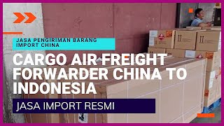 Cargo Air Freight Forwarder China to Indonesia shorts [upl. by Roarke436]