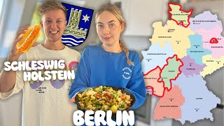 Wir essen Gerichte aus JEDEM Bundesland 🇩🇪 [upl. by Ausoj]