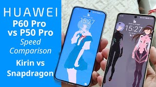 P60 Pro vs P50 Pro  Speed comparison [upl. by Rumit]