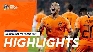 Highlights Nederland  Frankrijk 16112018 Nations League [upl. by Aikkan884]