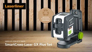 Lasers en croix et à lignes  ECO  SmartCrossLaser GX Plus Set  036732E [upl. by Nysila]