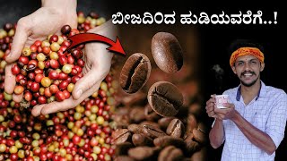 How coffee is made full process  Coffee Powder making process  Vidya coffee [upl. by Sallie]