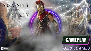 ASSASSINS CREED ODYSSEY A VONTADE E DE DESISTIR MAS VAMOS CONTINUAR GAMEPLAY LIVE AC [upl. by Allesor]