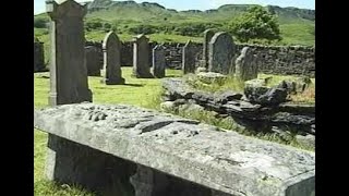 Graveyard And Church On Visit To Kilbrandon Island Of Seil Scotland [upl. by Tower694]