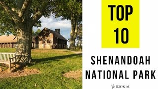 Top 10 Tourist Attractions in Shenandoah National Park [upl. by Harad]