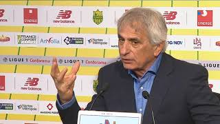 Le FC Nantes en finale de la Coupe de France 2019  coach Vahid quotgarde espoirquot [upl. by Olshausen]