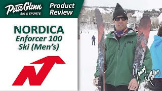 Nordica Enforcer 100 Ski  2024 Review by Jonny Moseley [upl. by Esylle]