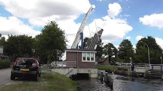 Brugopening Van Liersbrug Bovensmilde Ophaalbrug Drawbridge Pont Levis Klappbrücke [upl. by Page807]