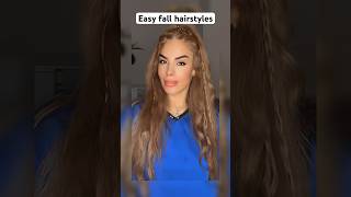 Cute easy hairstyle for mediumlong hair 😍✨hairtok hairstyles hair shorts short [upl. by Yllatan540]