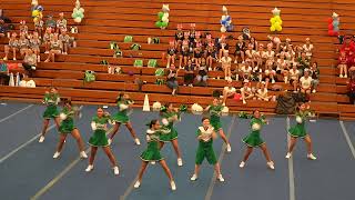 Konawaena High Cheer CoEd 2nd Cheer Competition 20242025 [upl. by Bernadette899]