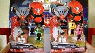 Power Rangers Super MegaForce  Legendary Ranger Key Packs Review Part 4 [upl. by Rramaj827]