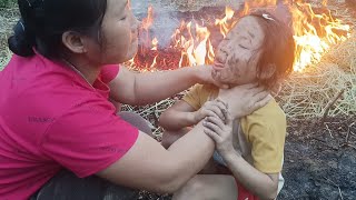 Gardening and growing radishes going to the hospital for a health checkmẩy natural life [upl. by Yelrahs]