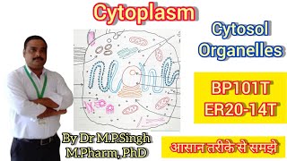 Cytoplasm  Cytosol  Organelles  The Cell  Human Anatomy amp Physiology  BP101T  ER2014T [upl. by Aikemot]