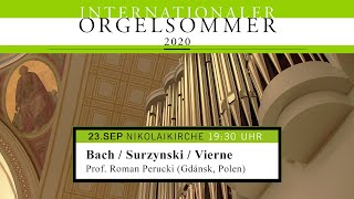 Orgelsommer Potsdam · Prof Roman Perucki  Nikolaikirche 23092020 [upl. by Dora]