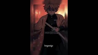 Inosuke changed after grandpa death🤯☠ kny foryou demonslayer anime trending fyp [upl. by Lamson]