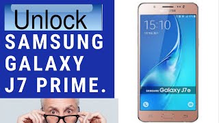 Dekòde tout SAMSUNG GALAXY  Unlock SAMSUNG GALAXY J7 PRIME Free Gratis san Kat de kredi [upl. by Einnok]