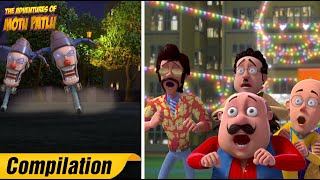 New Compilation  03 Hindi Cartoon  Motu Patlu  S13  spot [upl. by Lazor]