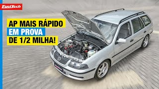 Parati 20v Turbo com 600cv montada para as provas de 800m [upl. by Akehsat]