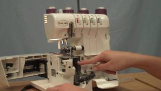 Lauren How to Thread a Serger [upl. by Aikal]