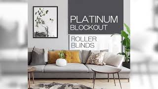 Caprice Platinum Blockout Blinds [upl. by Nilrak]