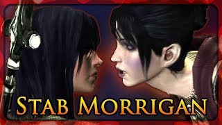 Dragon Age Origins Witch Hunt  Stabbing Morrigan [upl. by Chem]