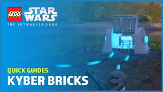 Kyber Bricks – Quick Guide  LEGO Star Wars The Skywalker Saga [upl. by Egiap]