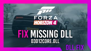 Fix d3d12coredll Missing Forza 4 Error  Simple Fix [upl. by Alleon]