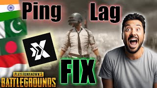 Ping Lag FIX in PUBG PC and any fps Game [upl. by Nosniv]