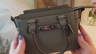 Coach Swagger 21 Unboxing Size Comparison and What Fits [upl. by Chantal]