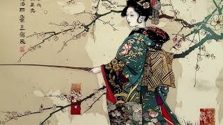 Healing music in Japan koto shakuhachishamisen Relaxing Music Meditation Music [upl. by Nob]