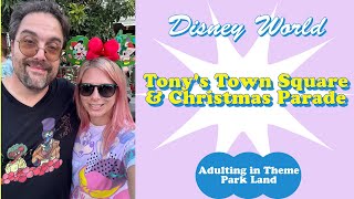 How bad is Tonys Town Square REALLY  Tonys Town Square Review and Magic Kingdom Christmas Parade [upl. by Everara]