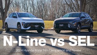 2024 Hyundai Kona SEL vs N Line  Comparison and Review [upl. by Callas]