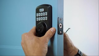 Kwikset Powerbolt® 250 Electronic Door Lock Installation Video [upl. by Gomez]