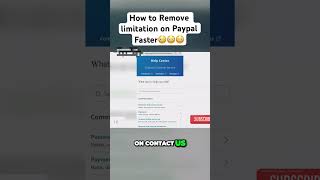 How To Remove Limitations on Paypal  paypal Account limitation problem [upl. by Otrebmal]