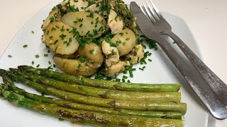 Baby Potatoes With Fresh Herbs Recipe  Weight loss Meal [upl. by Aiduan935]