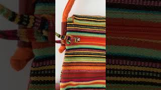 Colorful Cotton Woven Crossbody Bag [upl. by Annoj161]