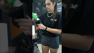 ASMR Young Lady Barber Shave  Hair Cutting Young Girl  Female Asmr  Asmar Hair Cut asmr [upl. by Nnylsaj]