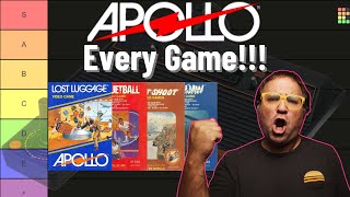 EVERY Game Published by Apollo on the Atari 2600 Ranked and Reviewed [upl. by Hares628]