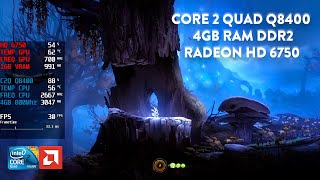 Ori and the Blind Forest  Core 2 Quad Q8400  4GB DDR2  HD 6750 [upl. by Lillis]