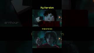 i fixed MINECRAFT MOVIE  but its 3d animated minecraftmovie minecraft cgi [upl. by Erlina995]