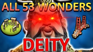 I built EVERY Wonder in Civ 6 on the HARDEST difficulty in one single game [upl. by Vil62]