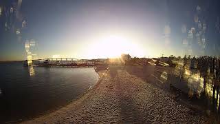 Todays 11112024 Somers Point Sunset from Somers Point Beach [upl. by Hairej]