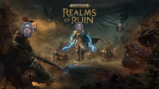 REAL TIME WAR  Warhammer Age Of Sigmar Realms of Ruin [upl. by Lamphere]