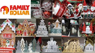 Family Dollar  Festive Christmas 2024 Finds [upl. by Adnaram]