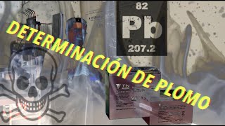 Lab Ambiental  Determinación de plomo [upl. by Anizor]